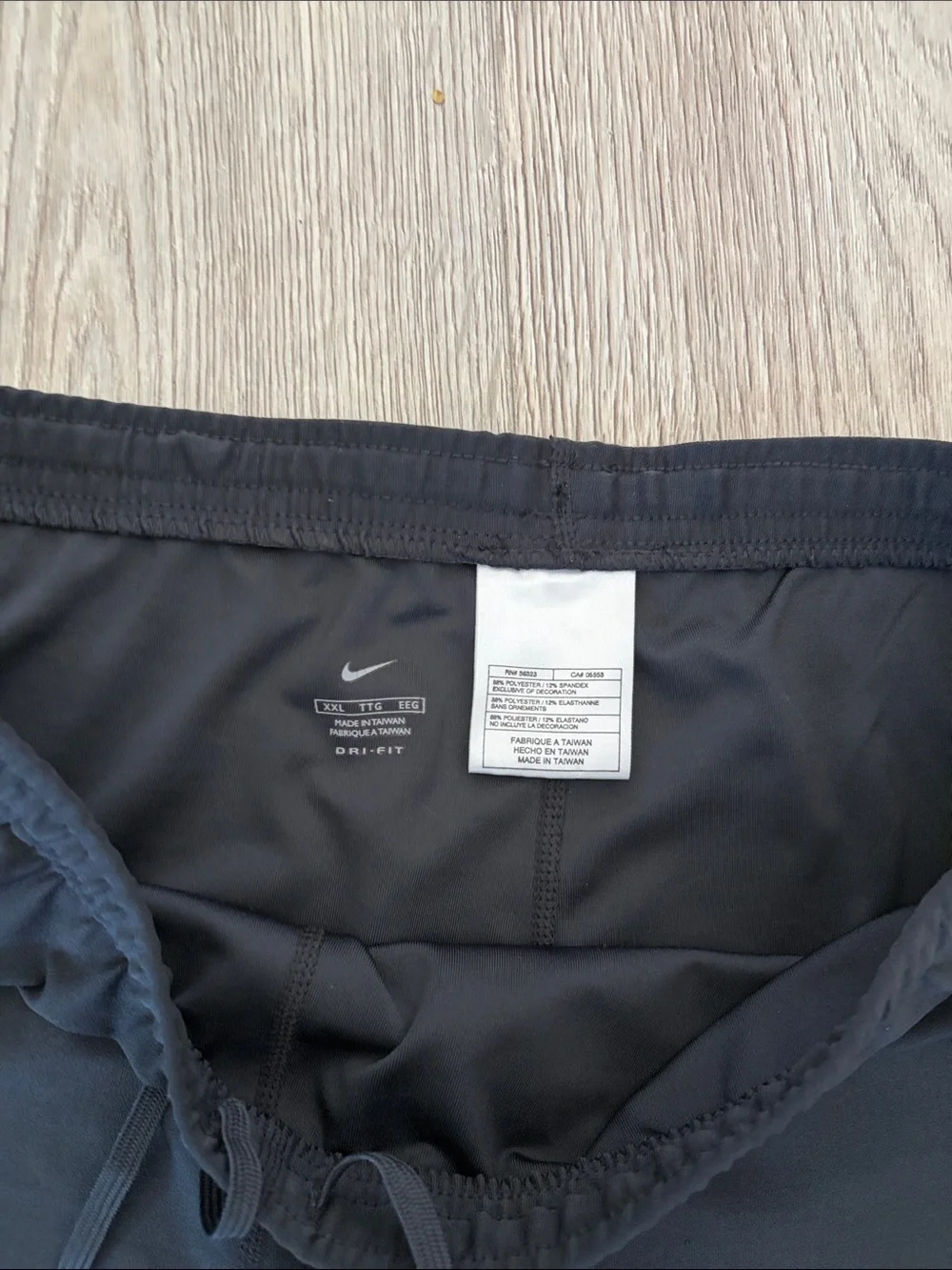 Nike Black Women's Athletic Shorts with Drawstring